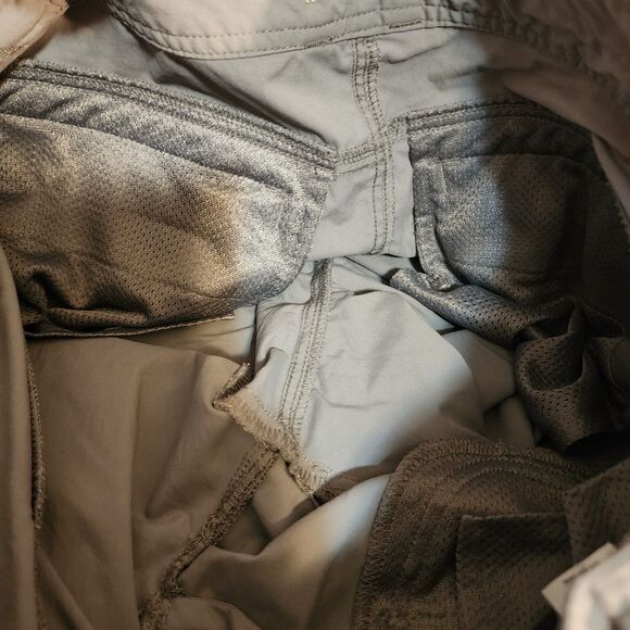 Cabelas XPG Pant Women 10 Gray Outdoor Hiking Lightweight Performance Gear Nylon - Picture 8 of 10